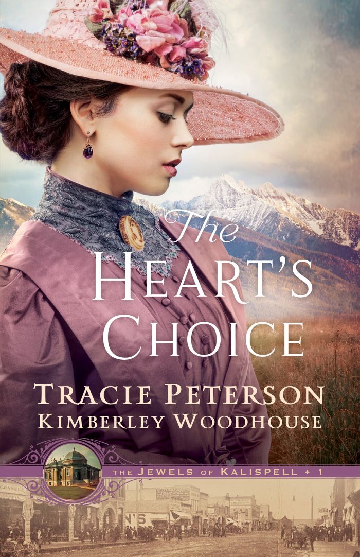 Front cover of The Heart's Choice by Tracie Peterson & Kimberley Woodhouse.