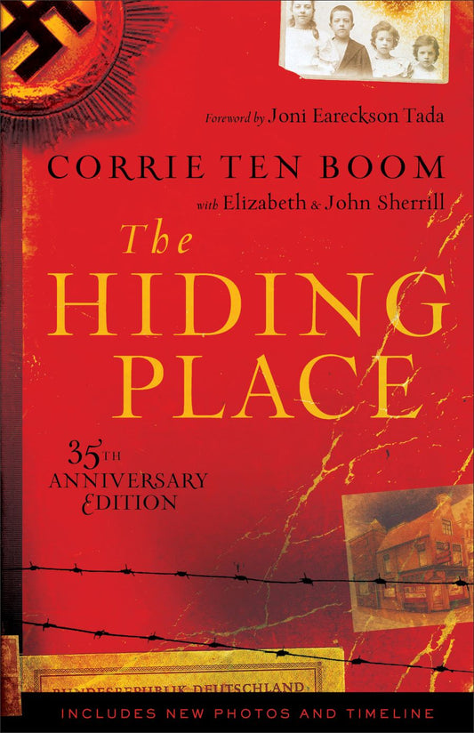 Front cover of The Hiding Place by Corrie Ten Boom.