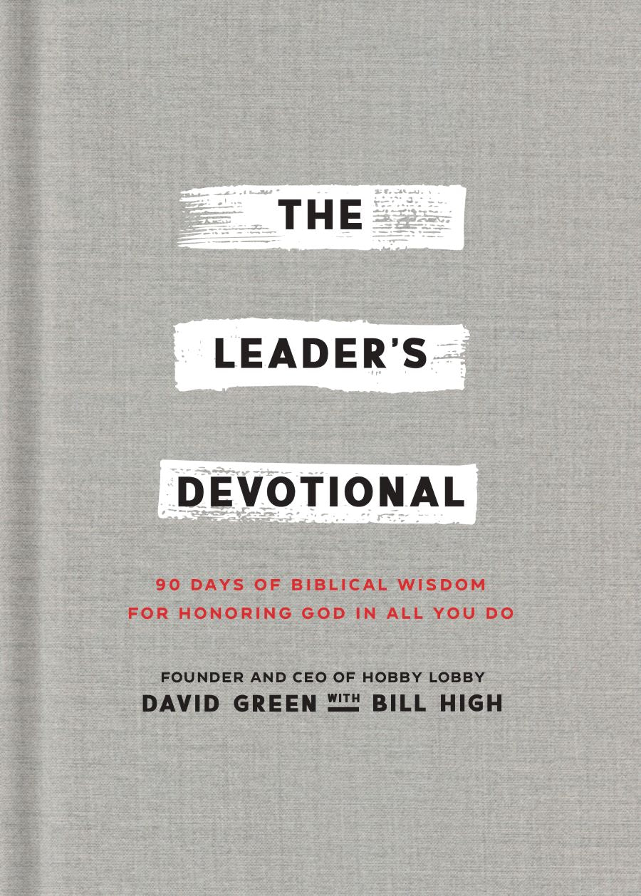 Front cover of The Leader's Devotional by David Green with Bill High.