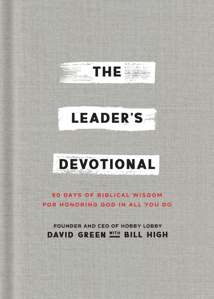 Front cover of The Leader's Devotional by David Green with Bill High.
