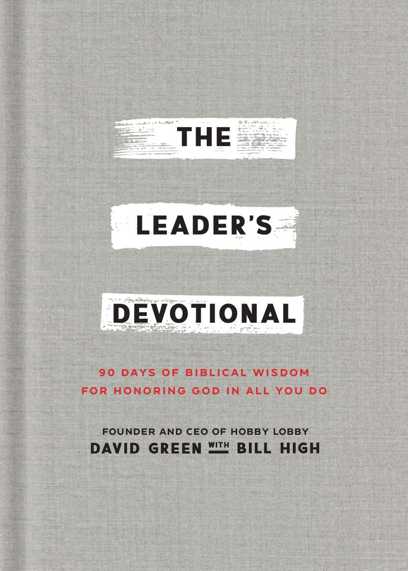 Front cover of The Leader's Devotional by David Green with Bill High.