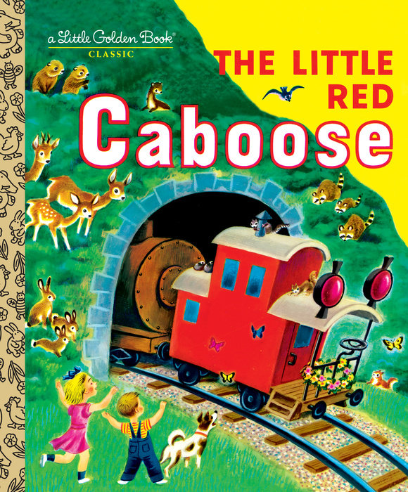 Front cover of The Little Red Caboose.