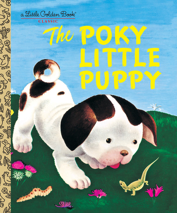 Front cover of The Poky Little Puppy.