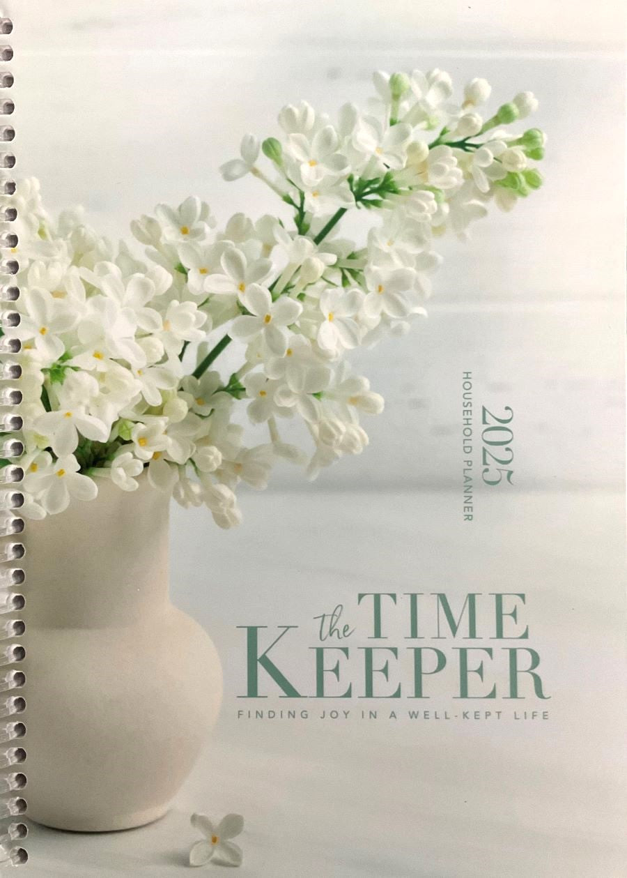 Front cover of The Time Keeper by Starla Kreider of Well Kept Life.