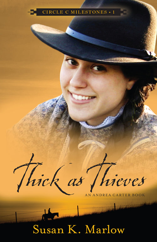 Front cover of Thick as Thieves by Susan K. Marlow.
