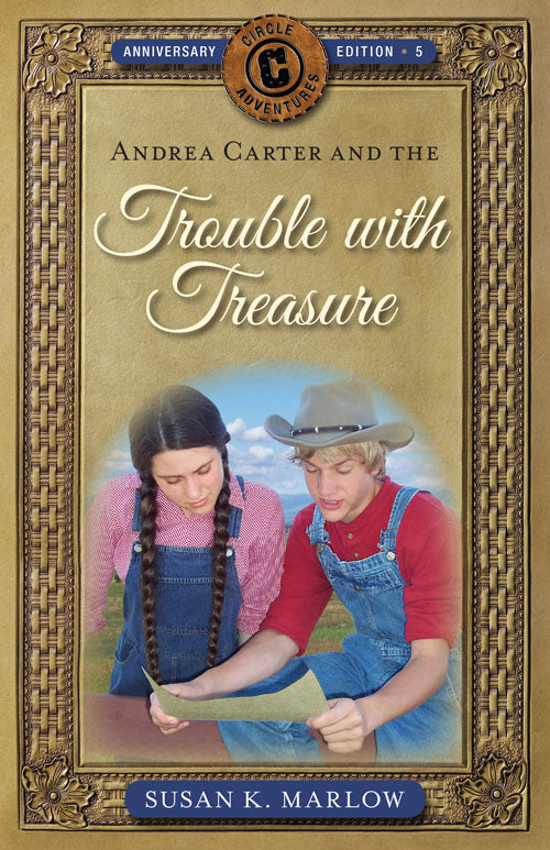 Front cover of Trouble With Treasure by Susan K. Marlow.
