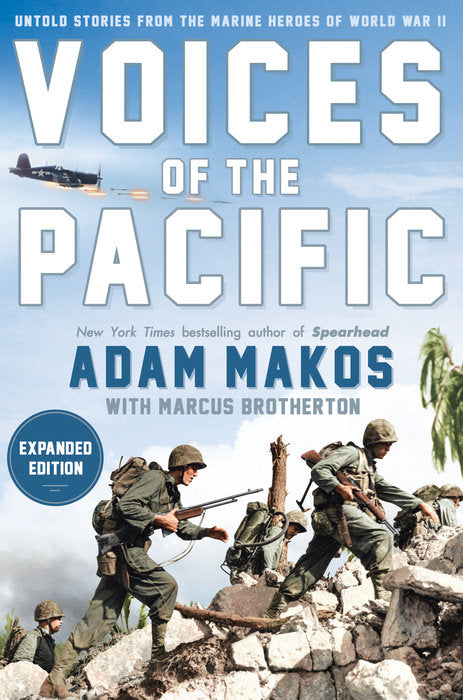 Front cover of Voices of the Pacific by Adam Makos.